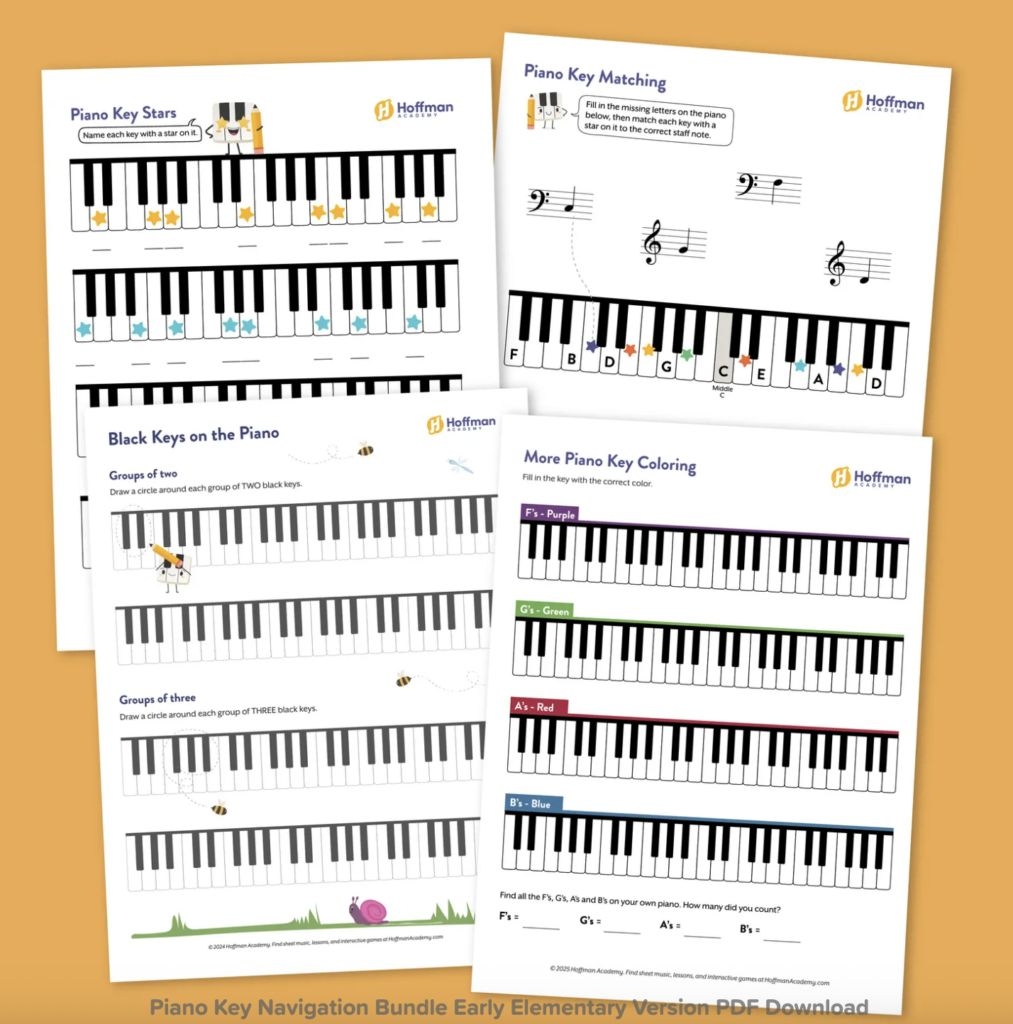 11 Music Coloring Sheets For Kids Printable PDFs