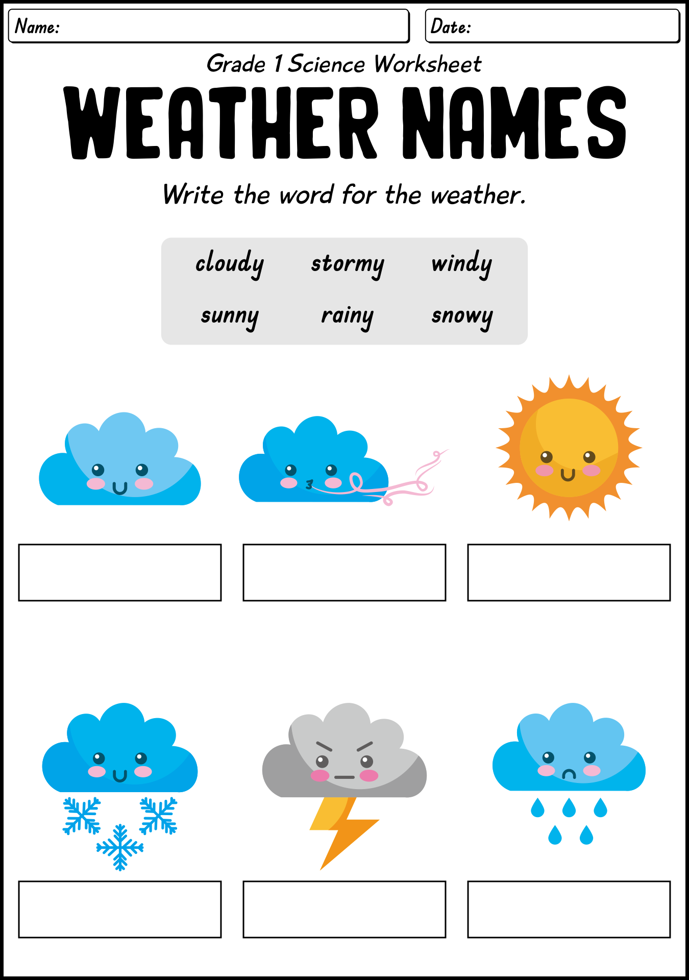 Five Senses Worksheet Free Printable Digital PDF
