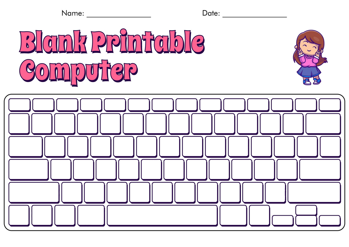 14 Computer Keyboard Worksheet Free PDF At Worksheeto