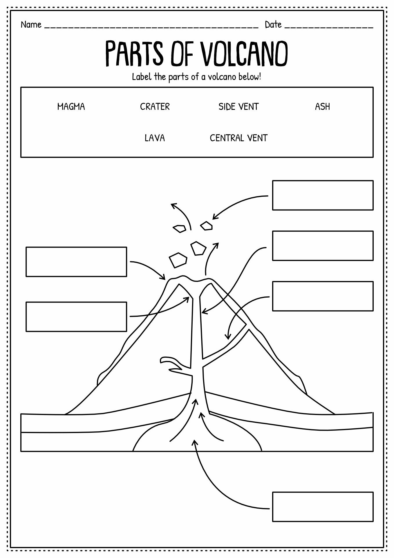 14 Earthquakes And Volcanoes Worksheets