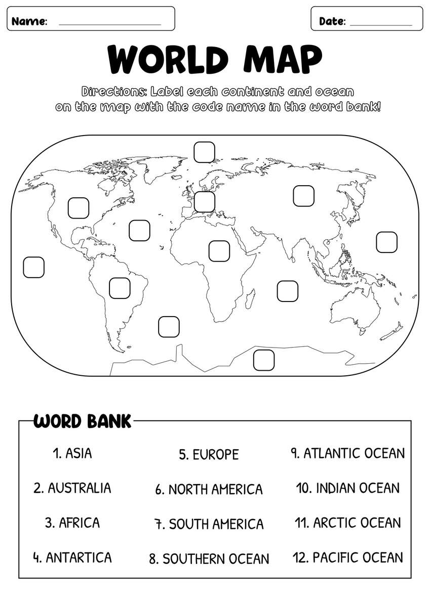 14 Map Key Worksheets Free PDF At Worksheeto