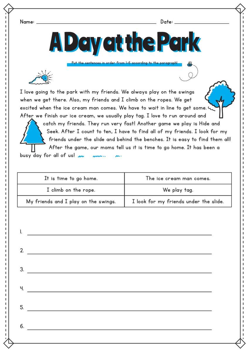 14 Story Sequencing Worksheets 3rd Grade Worksheets Library