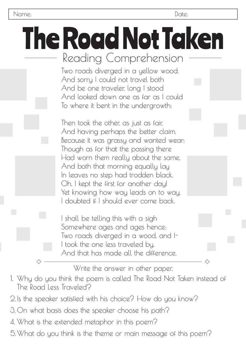 15 Printable 9th Grade Reading Comprehension Worksheets Free PDF At Worksheeto 15 Printable 9th Grade Reading Comprehension Worksheets Free PDF At Worksheeto