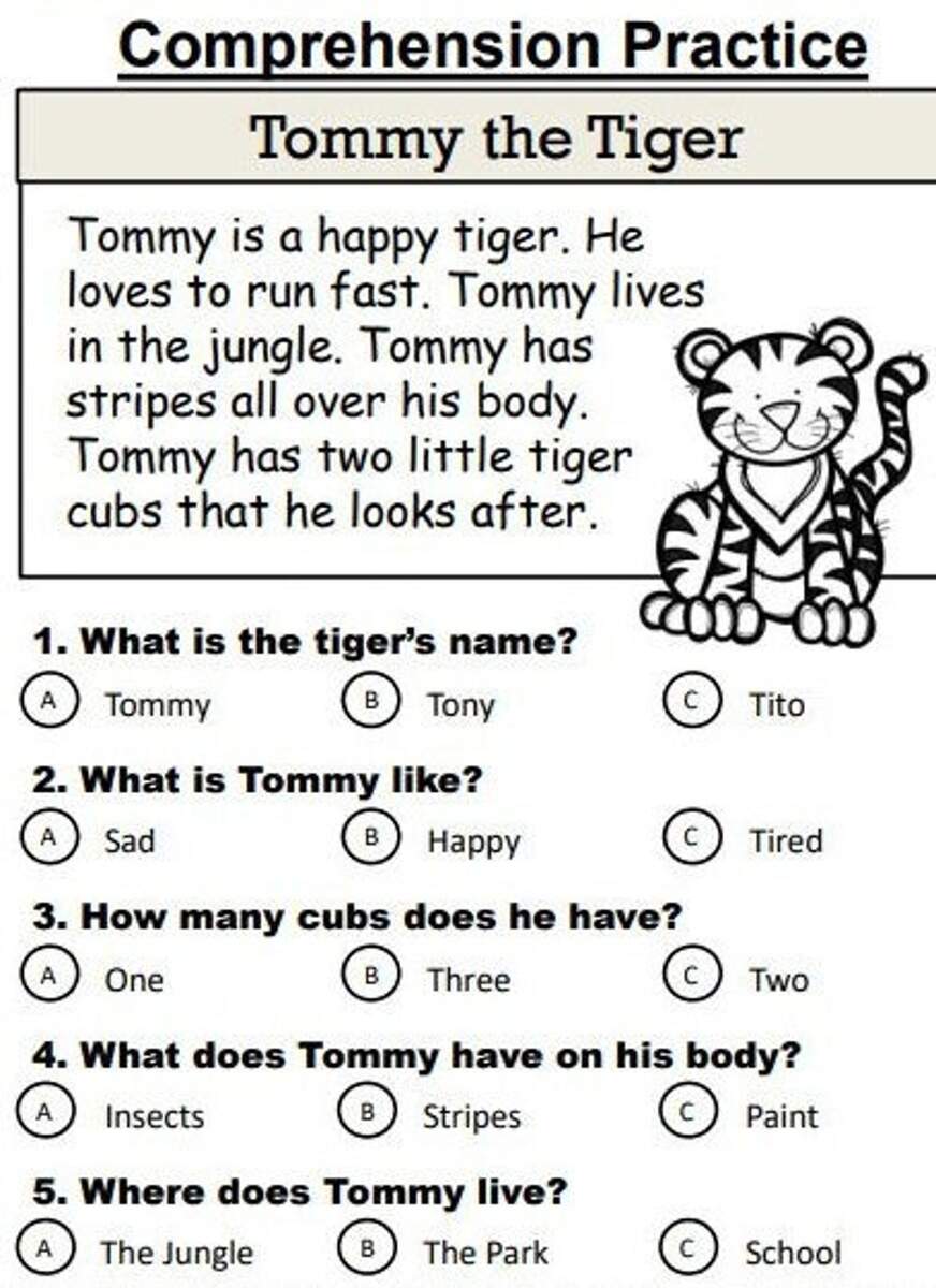 20 Reading Comprehension Stories Multiple Choice Etsy Free Second Grade Reading Comprehension Worksheet With Questions Worksheets Library