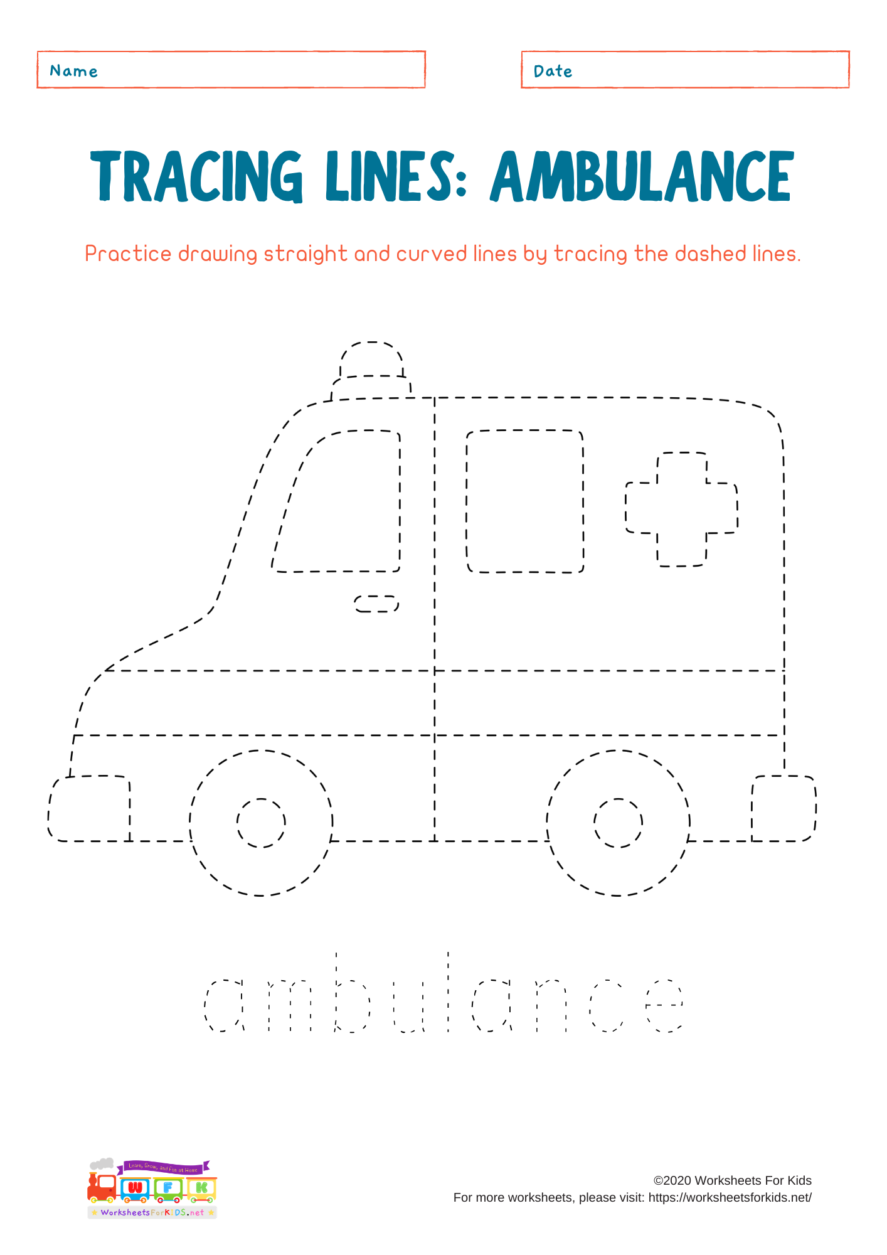 29 Tracing Lines Ambulance