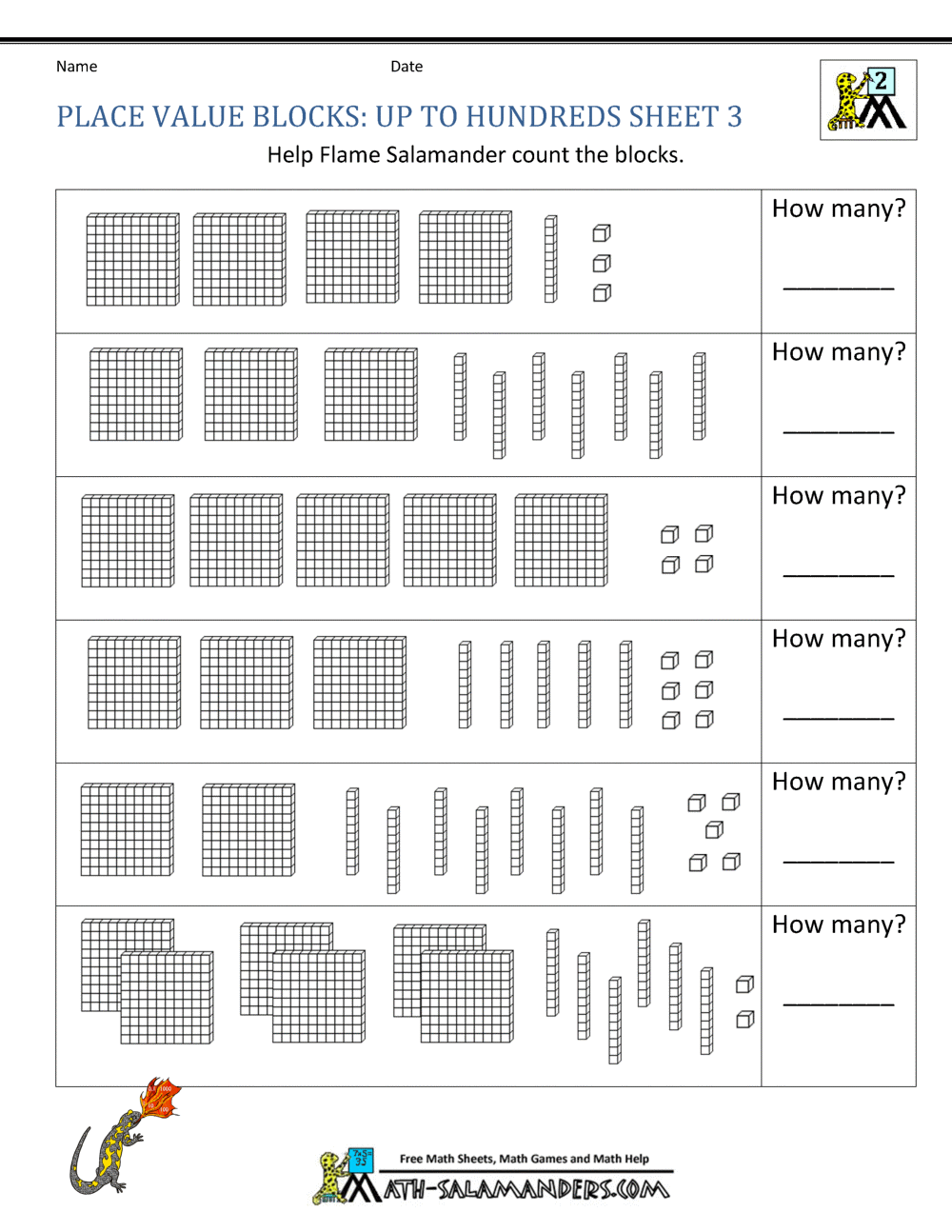 Apple Place Value Worksheet Free Printable Digital PDF