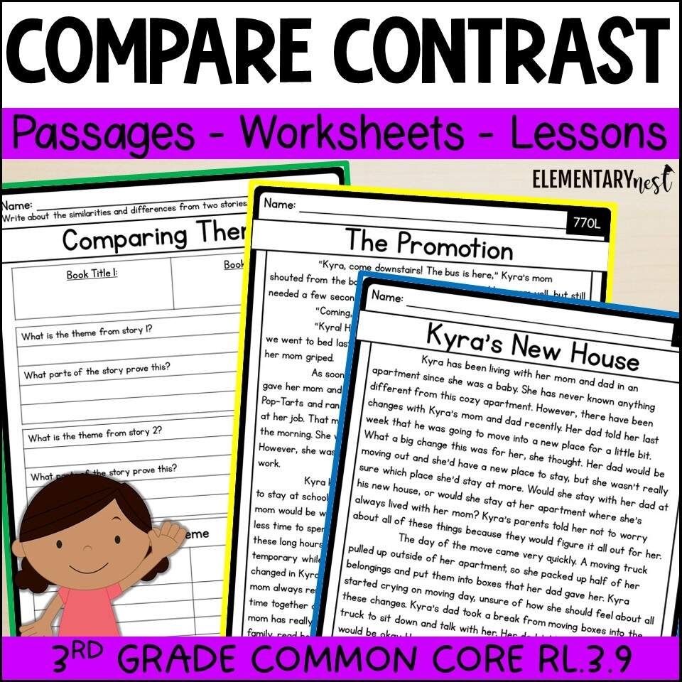 4 Engaging Compare And Contrast Anchor Charts