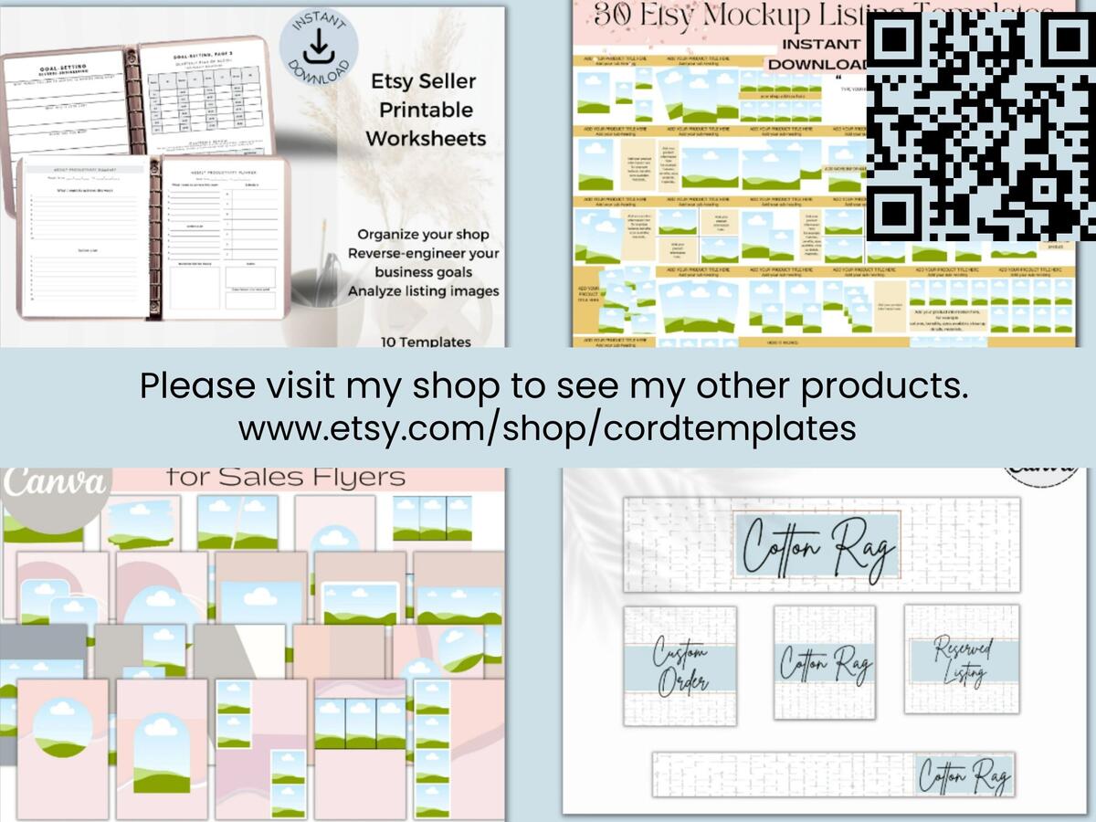 40 Canva Mockup Templates For Marketing And Product Promotion Etsy Listing Instagram Courses Ebooks Create Listings For Etsy Store Etsy