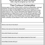 5 Printable Reading Comprehension English Worksheets ages 4 7 KG1 To Grade 2 Etsy