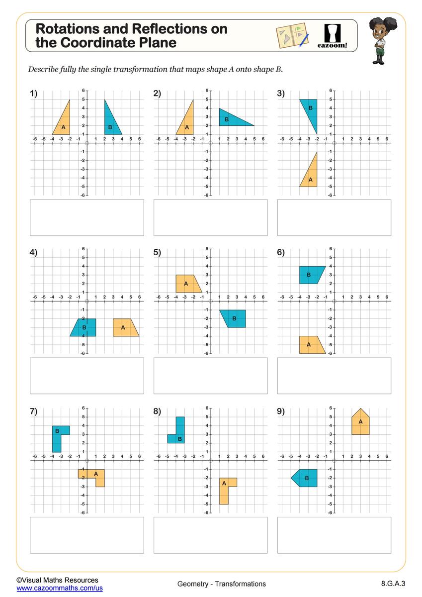 8th Grade Algebra Worksheets