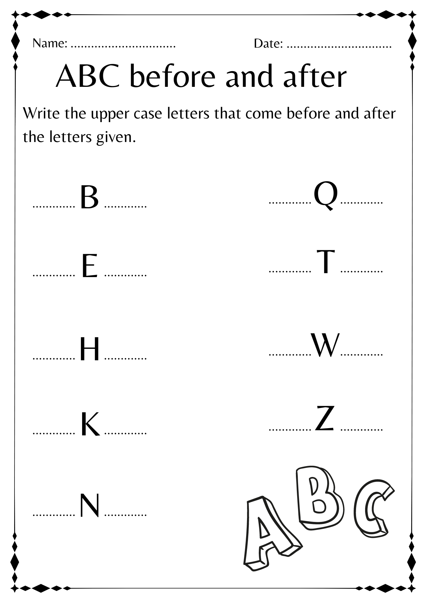 26 Printable Worksheets Trace The Letters Uppercase Lowercase A Z Preschool Kindergarten Made By Teachers