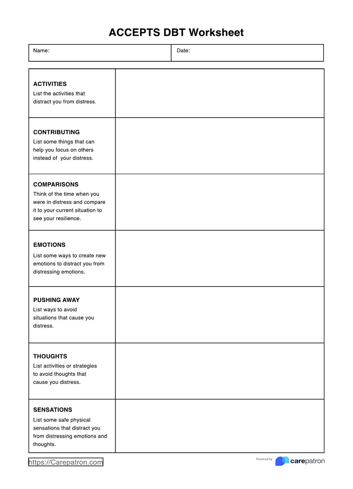 ACCEPTS DBT Worksheets Printable Adult Word Search Puzzles Word Find Free Printables Lettering SVG Files Tools Apps