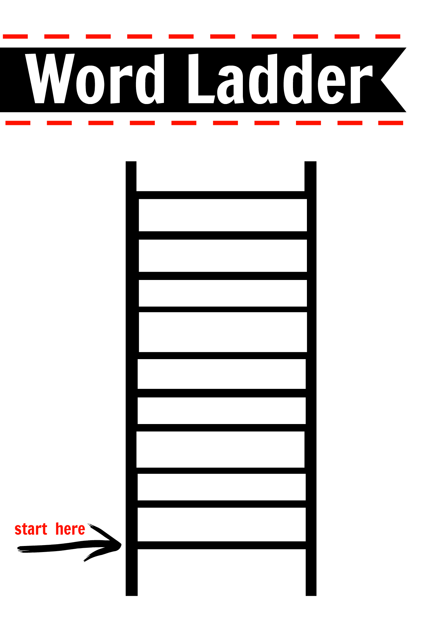 All About Word Ladders Plus Free Printables Literacy Learn