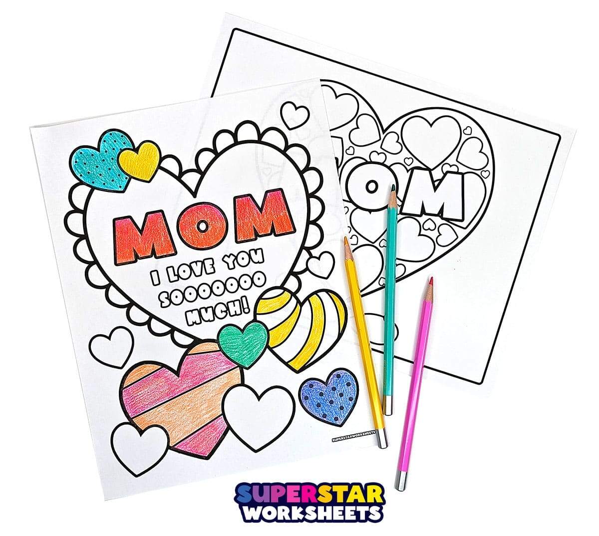 And Dad Free Printable I Love You Mom Coloring Pages What Mommy Does Valentines Day Coloring Table Cloth