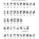 Braille Activity For Sighted Students The Homeschool Scientist
