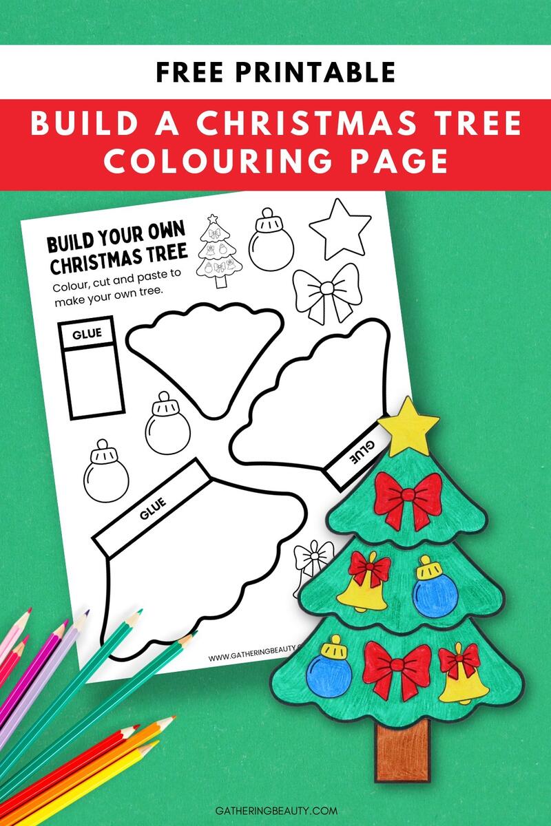 Build A Christmas Tree Free Printable Gathering Beauty Build A Christmas Tree Free Printable Gathering Beauty