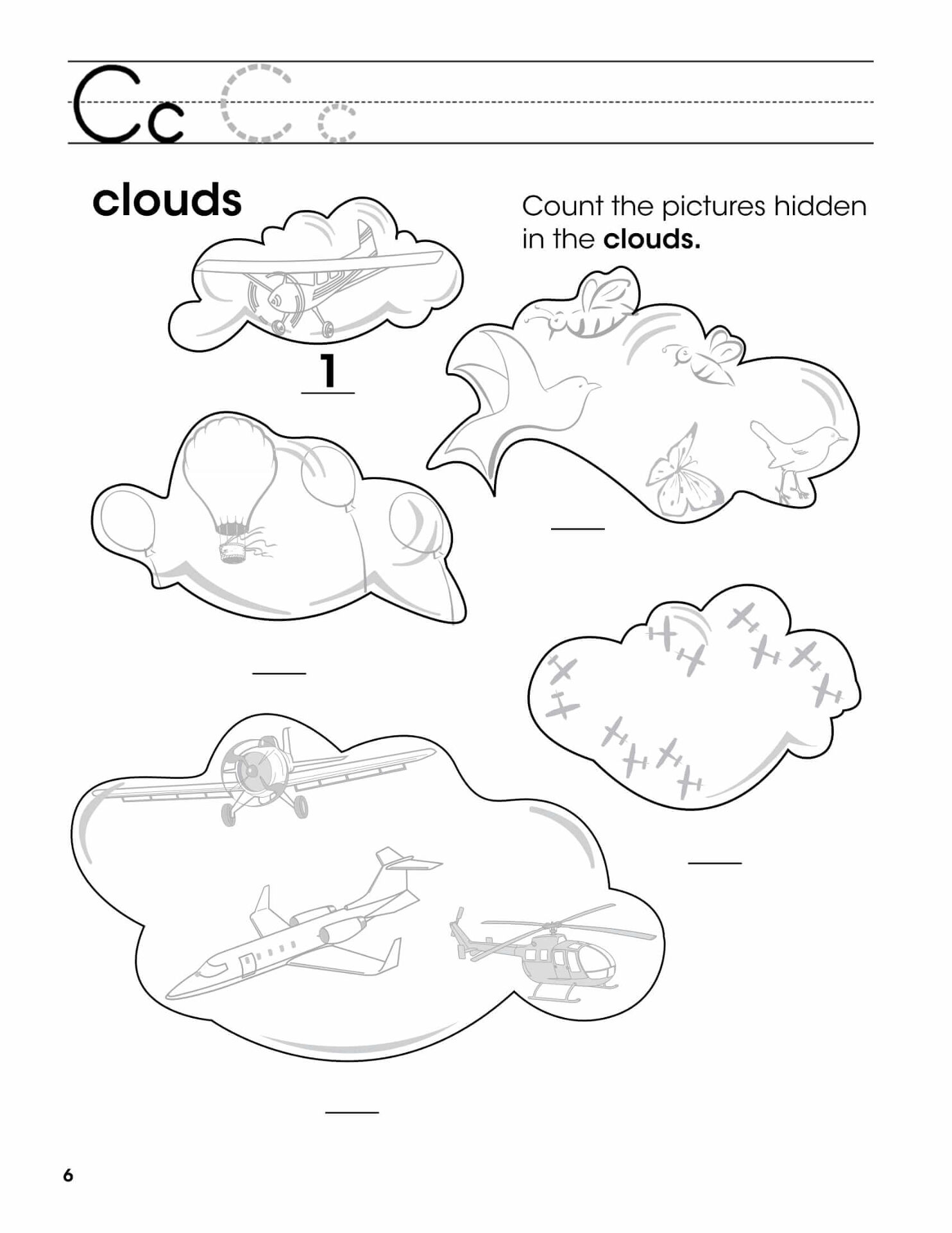 FREE Printable Letter C Worksheets For Kindergarten