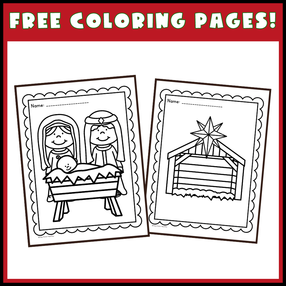 Christmas Nativity Dot Painting Bundle Dot Marker Activities Do A Dot Made By Teachers