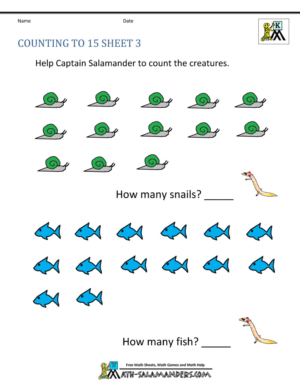 Free 1 20 Counting Worksheets Teach Prints