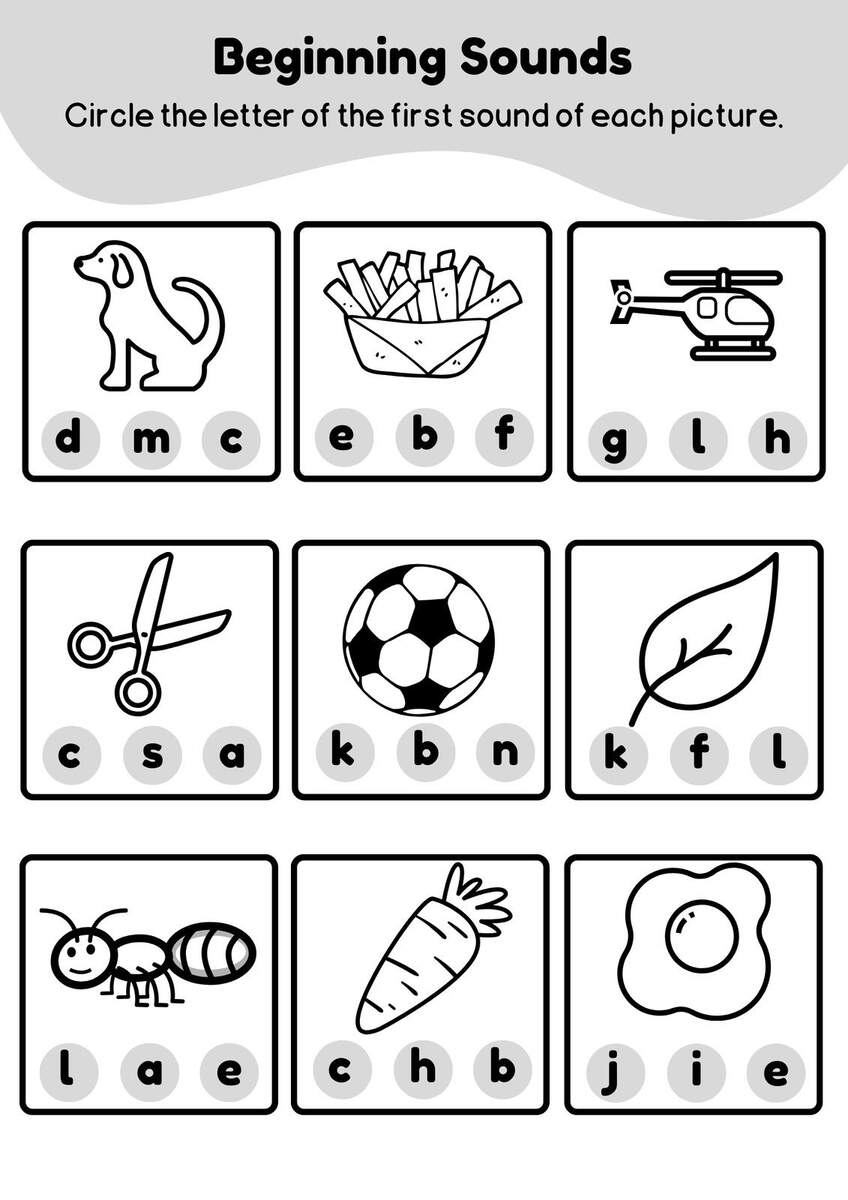 Beginning Sound Worksheets Made By Teachers