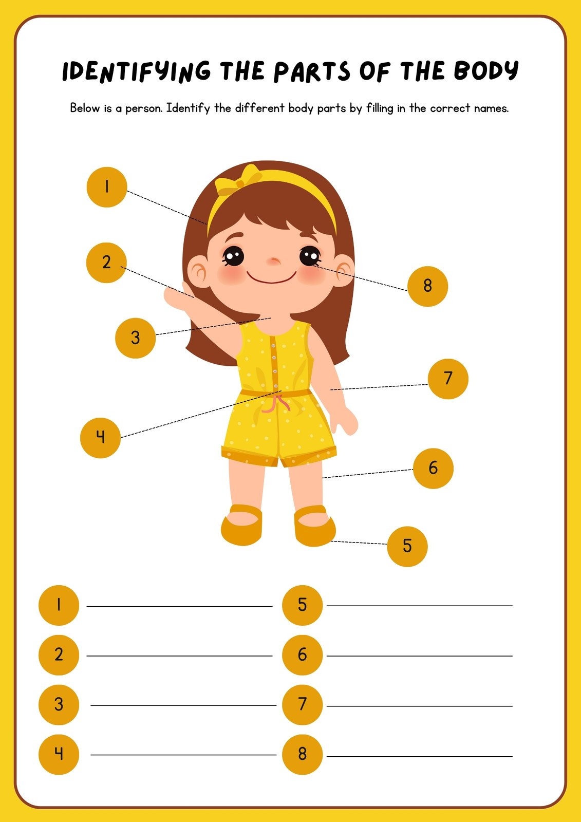Customize 81 Body Parts Worksheets Templates Online Canva Customize 81 Body Parts Worksheets Templates Online Canva
