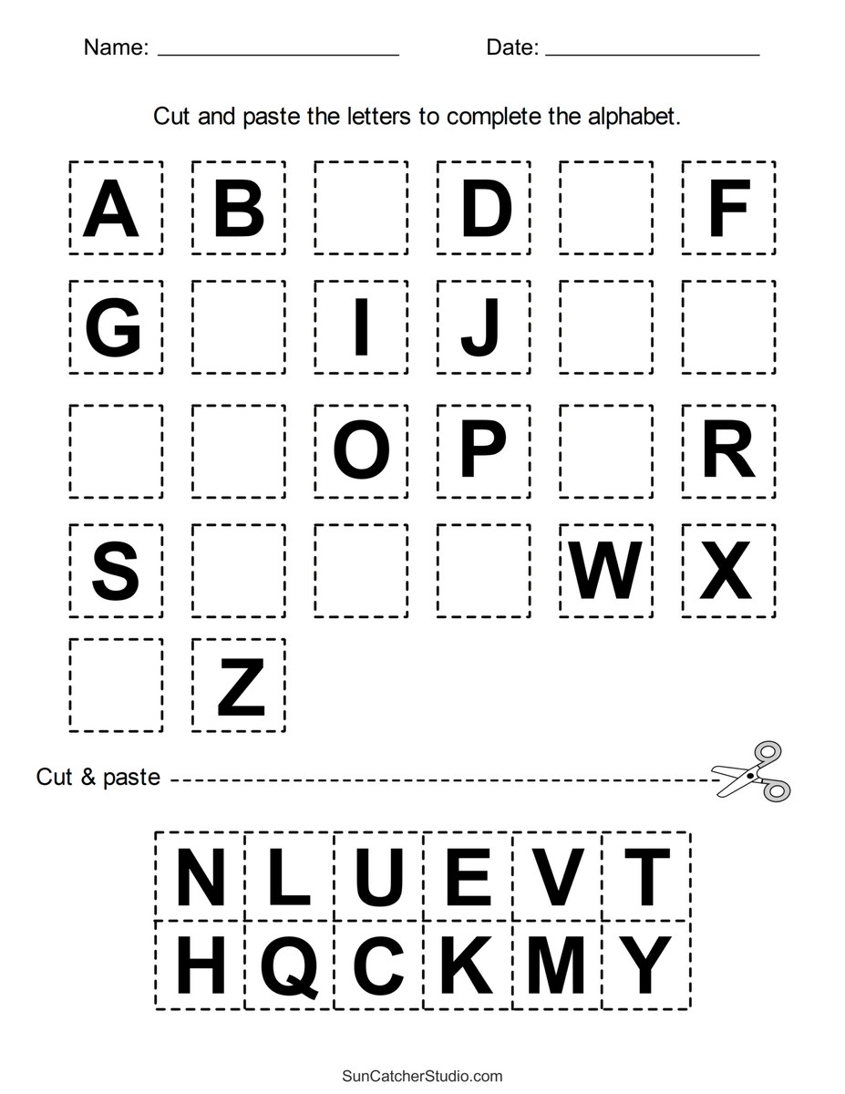FREE Printable Sports Worksheets For Preschoolers
