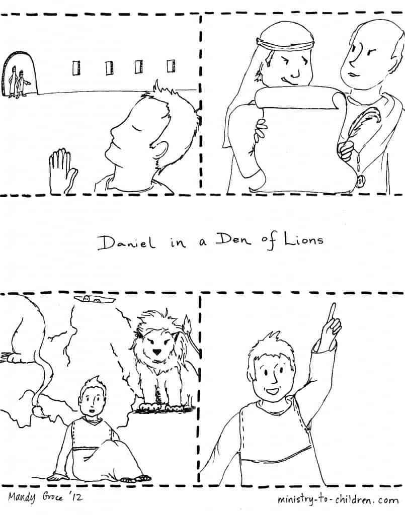 Daniel The Lions Den 100 Free Kids Story Lesson Printable Activities Daniel The Lions Den 100 Free Kids Story Lesson Printable Activities