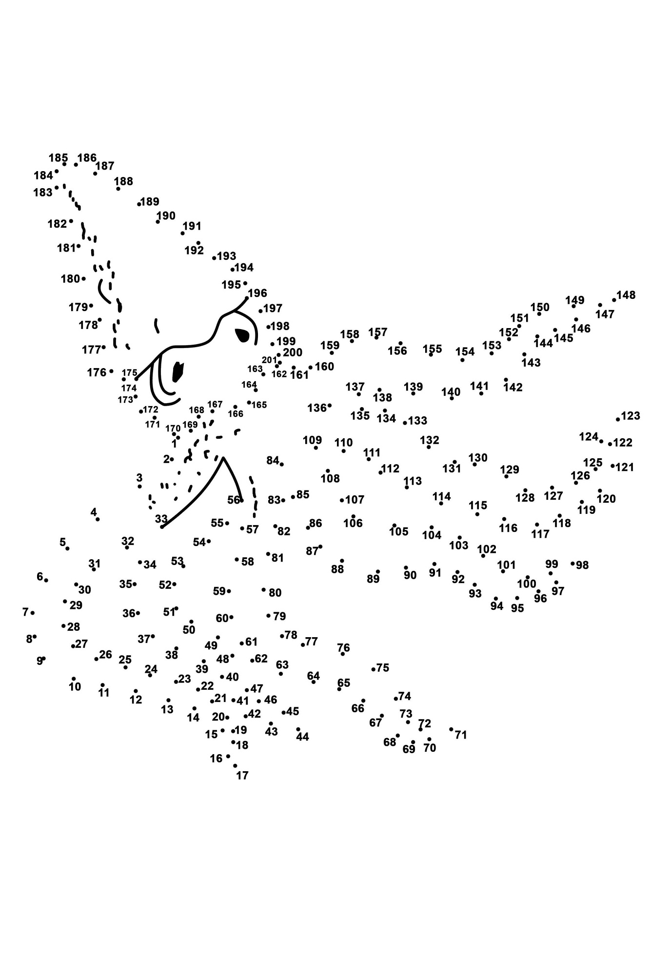 17 Advanced Dot To Dot Worksheets Free PDF At Worksheeto
