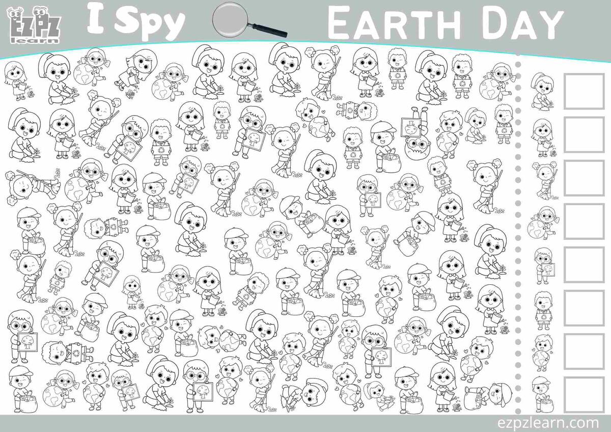 Earth Day I Spy Look And Find The Images Free PDF Download Ezpzlearn Fall Hidden Picture Printables For Kids Mamas Learning Corner