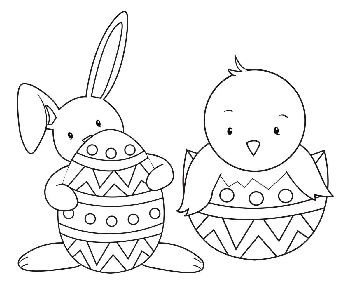 15 Easter Coloring Pages Religious Free Printables For Kids