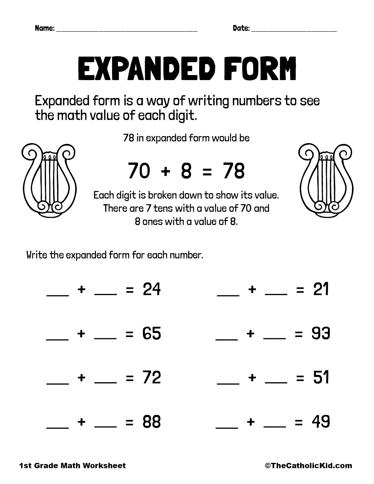 Expanded Form Millions Worksheets Fill Out And Sign Printable Worksheets Library