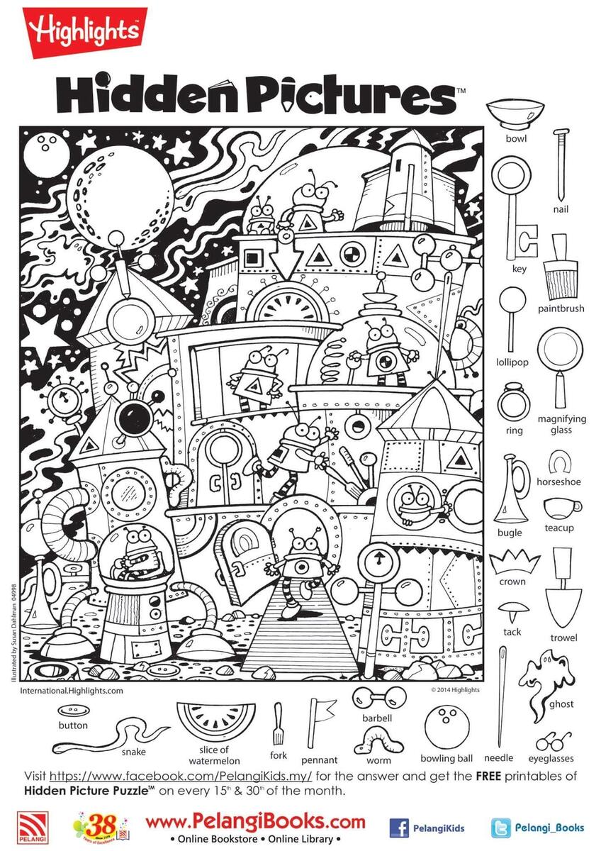 Find The Free Hidden Pictures Printable Activities For Kids Objects In
