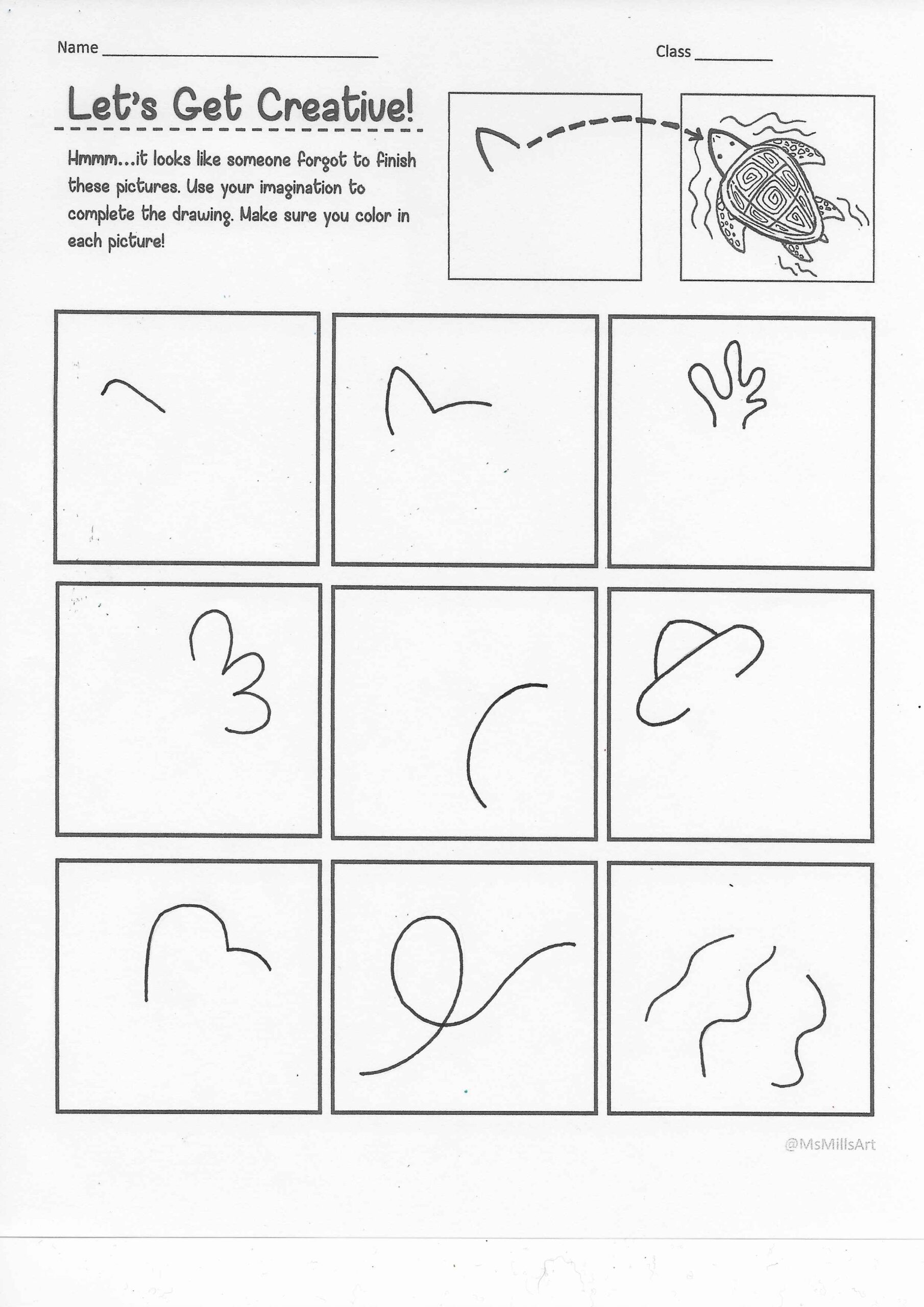 Finish The Drawing The Island Worksheets Library