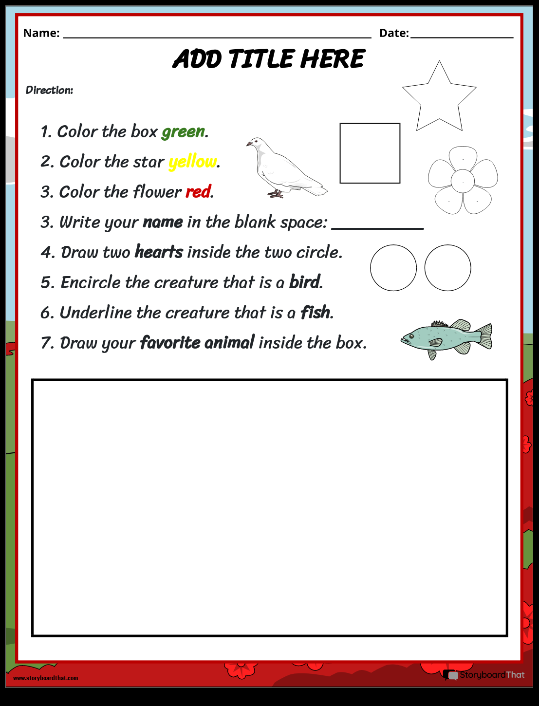 Spring Beginning Sounds Worksheet Free Printable Digital PDF