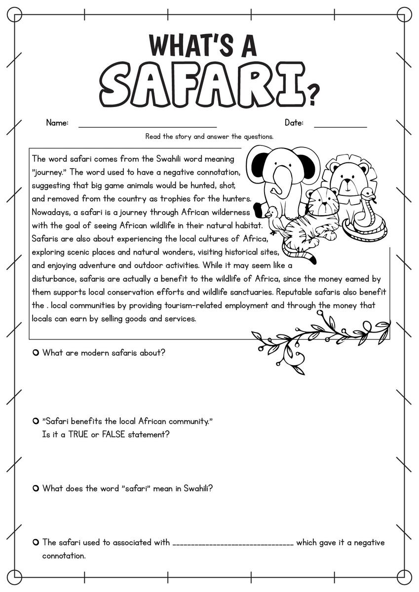 Free 5th Grade Reading Comprehension Worksheet Free Download Free 5th Grade Reading Comprehension Worksheet Free Png Images Free Worksheets On Clipart Library