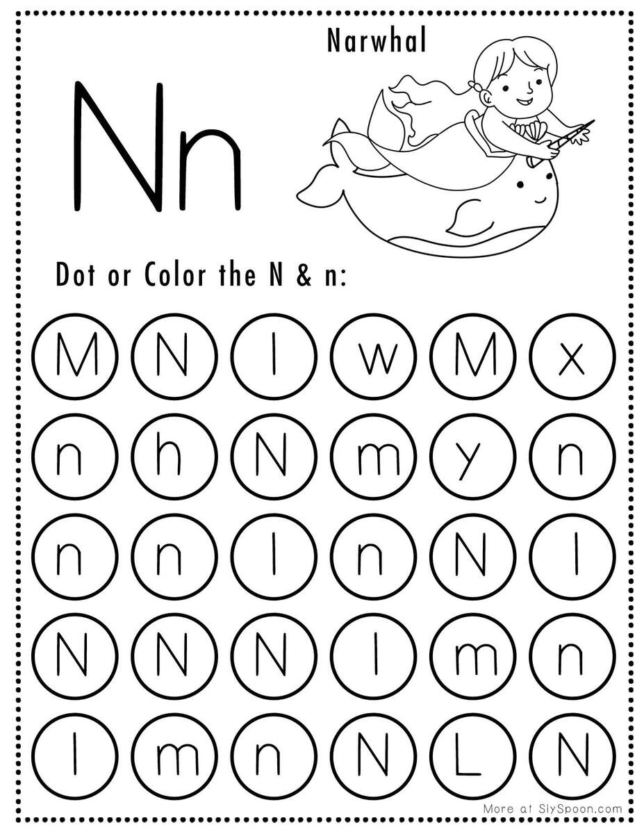 Letter Recognition Phonics Worksheet M Uppercase Super Simple