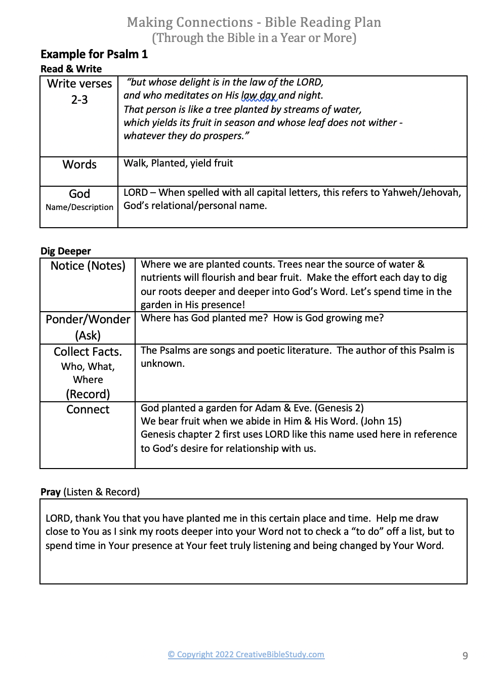 Free Bible Study Guide Making Connections Through The Bible Free Bible Study Guide Making Connections Through The Bible