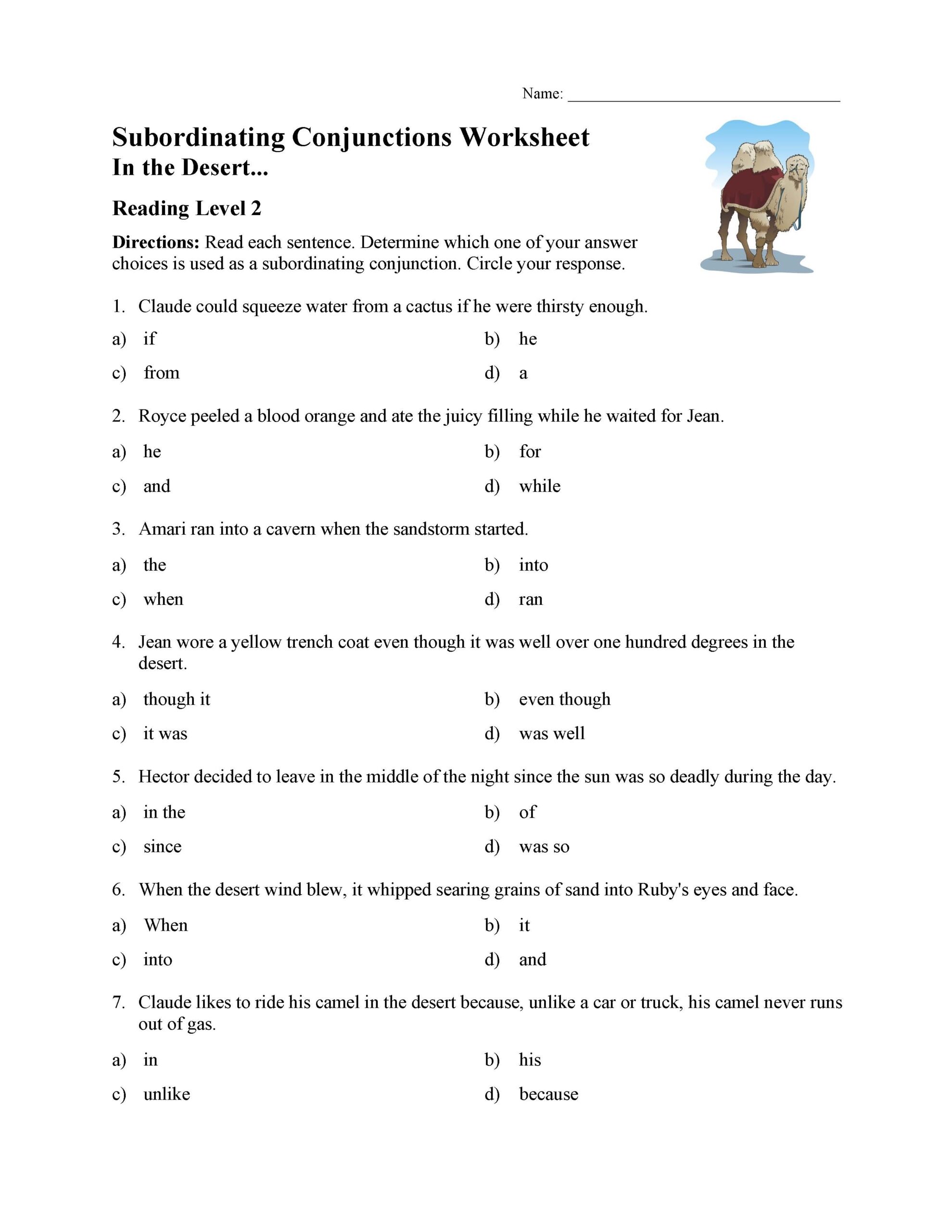 Free Conjunction Worksheet 6th Grade Download Free Conjunction Worksheet 6th Grade Png Images Free Worksheets On Clipart Library