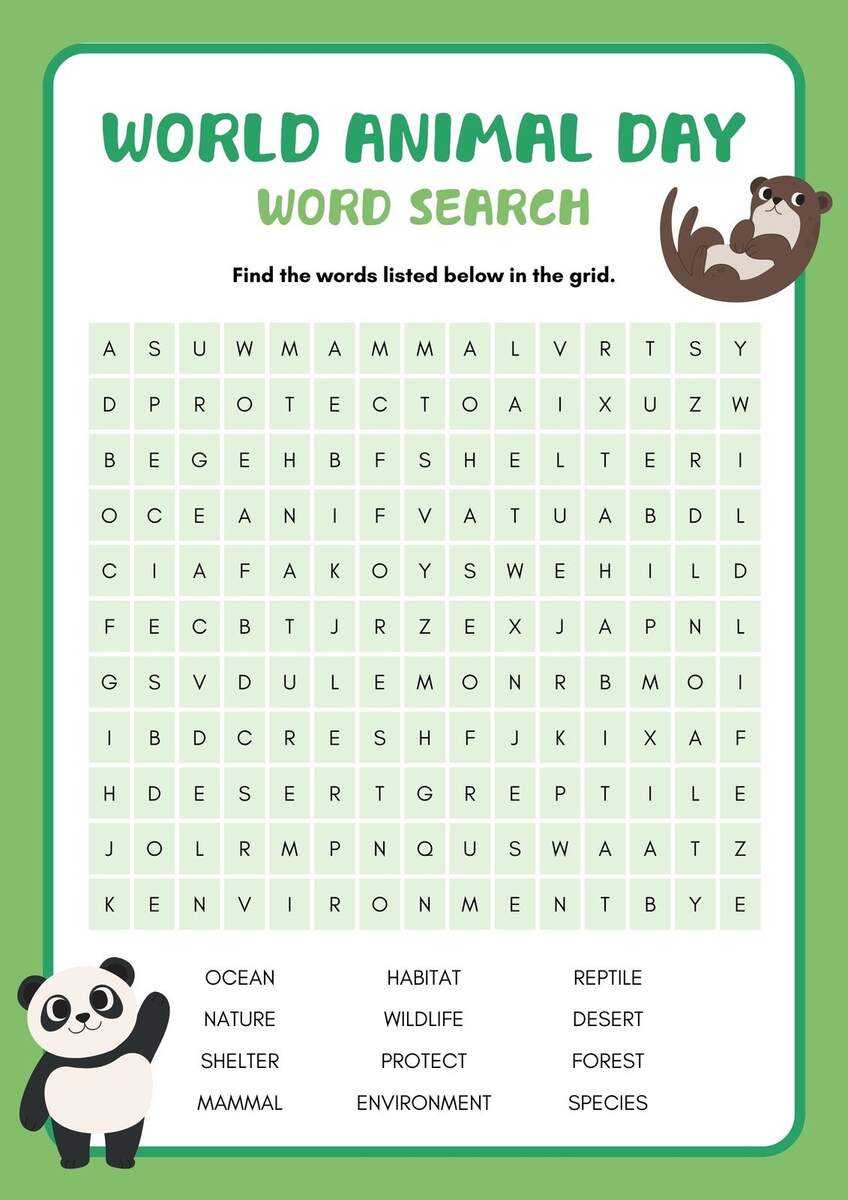 Animal Worksheets