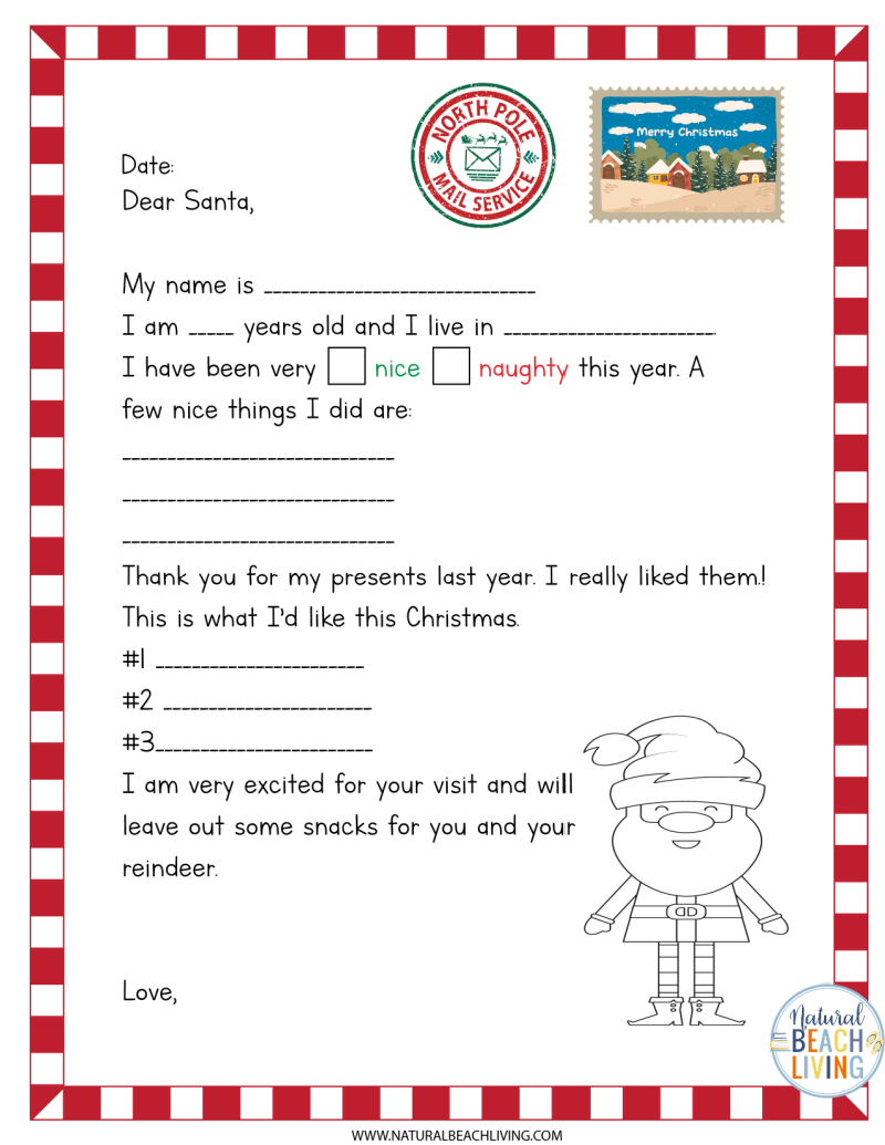 FREE Elf Printable Activities And Elf On The Shelf Ideas Natural Beach Living