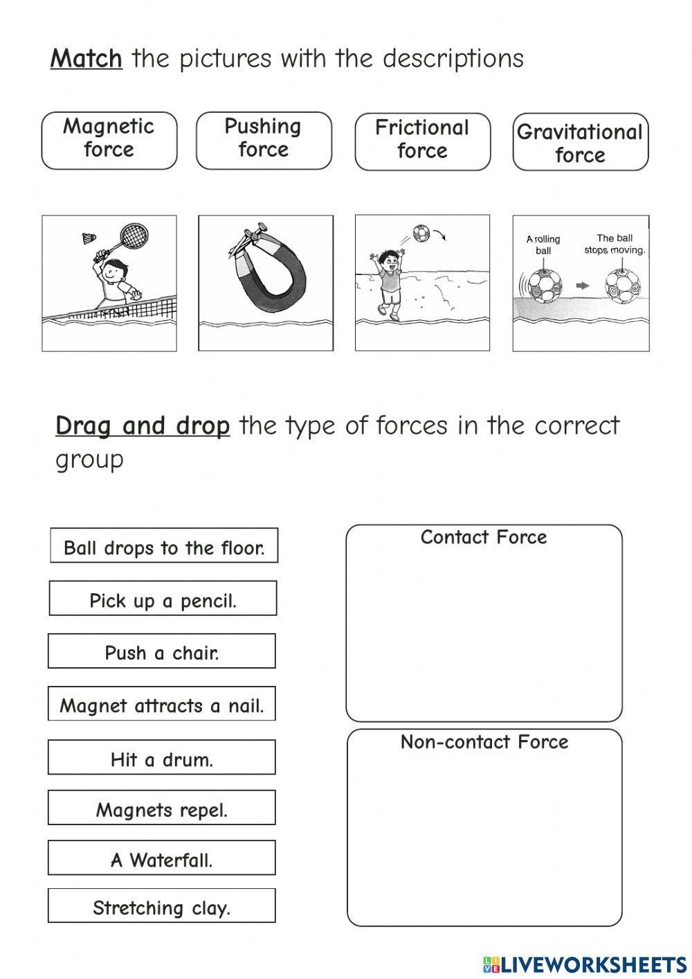 Free Motion And Force Worksheet Download Free Motion And Force Worksheet Png Images Free Worksheets On Clipart Library