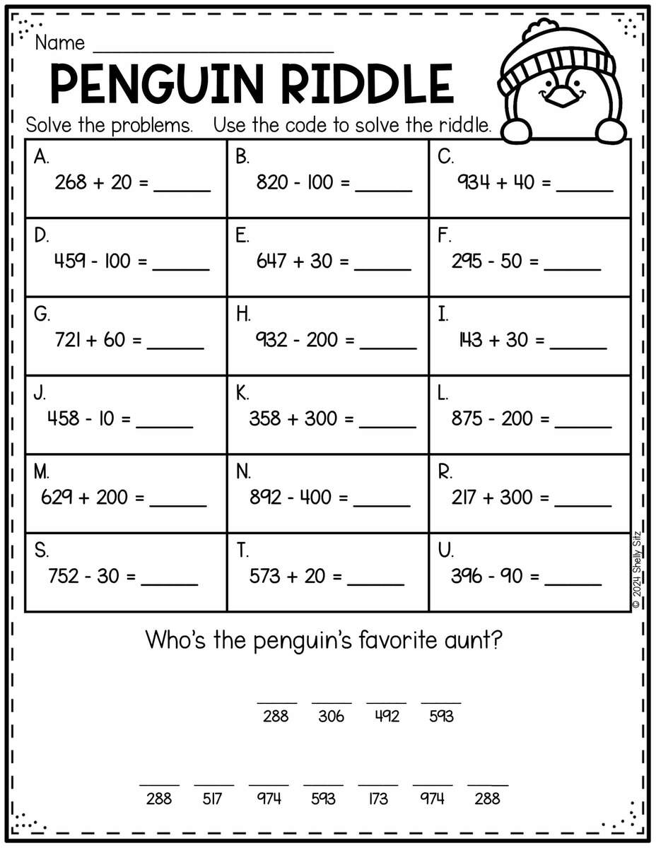 13 Free Christmas Worksheets For Second Grade Second Grade Teaching Blog