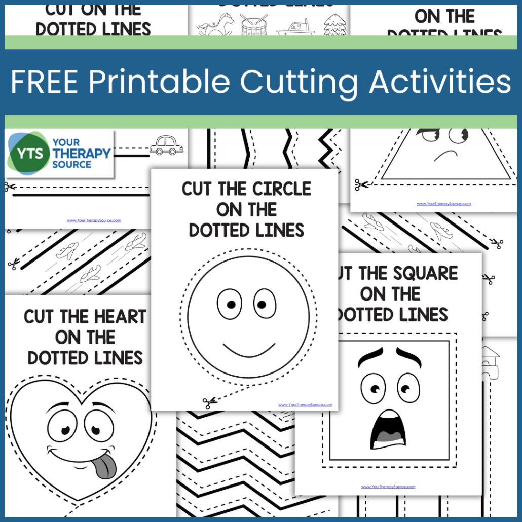 Free Printable Cutting Activities Packet Your Therapy Source Free Printable Cutting Activities Packet Your Therapy Source