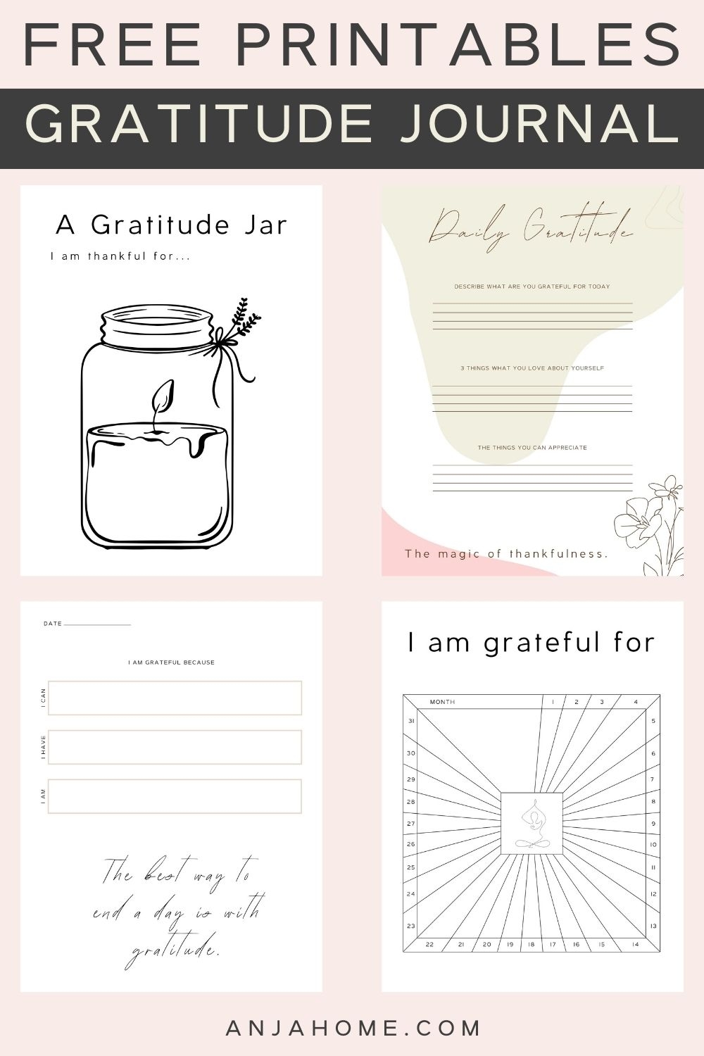 Gratitude Worksheets Free Printables