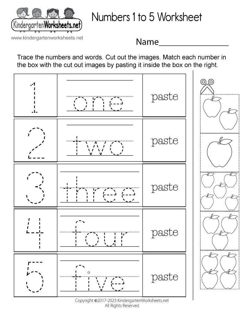 Tracing Numbers 1 5 Number Tracing Worksheets Numbers 1 5 Made By Teachers