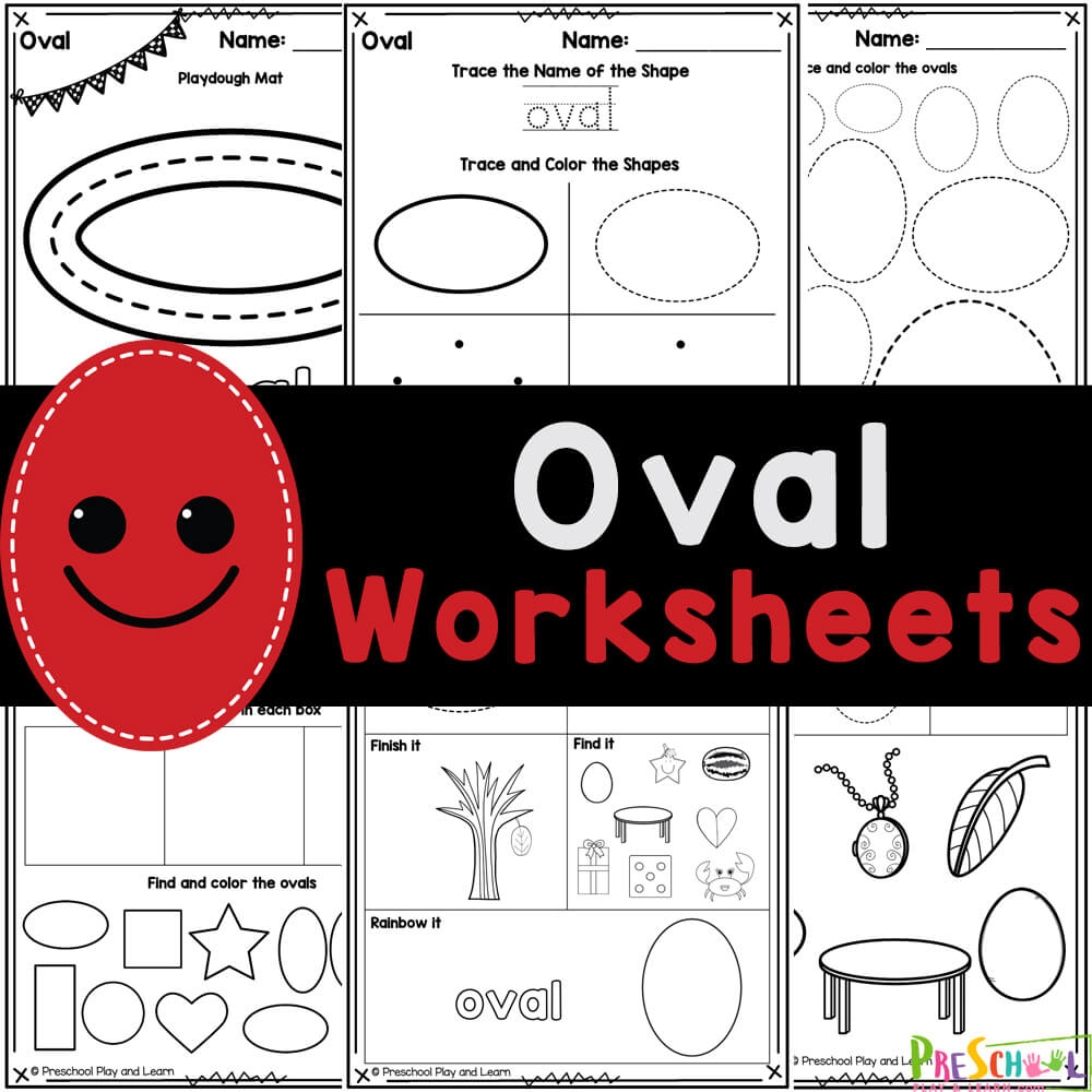 Oval Worksheet