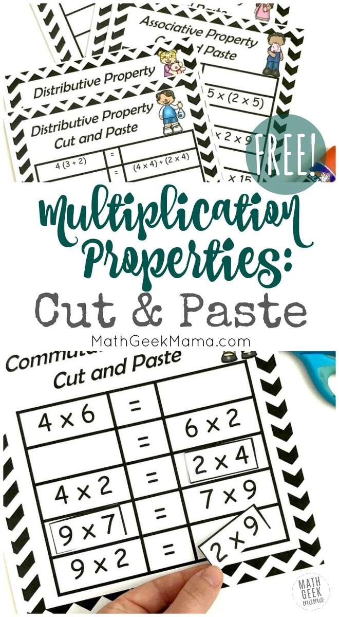 Printable 4th Grade Properties Of Multiplication Worksheets