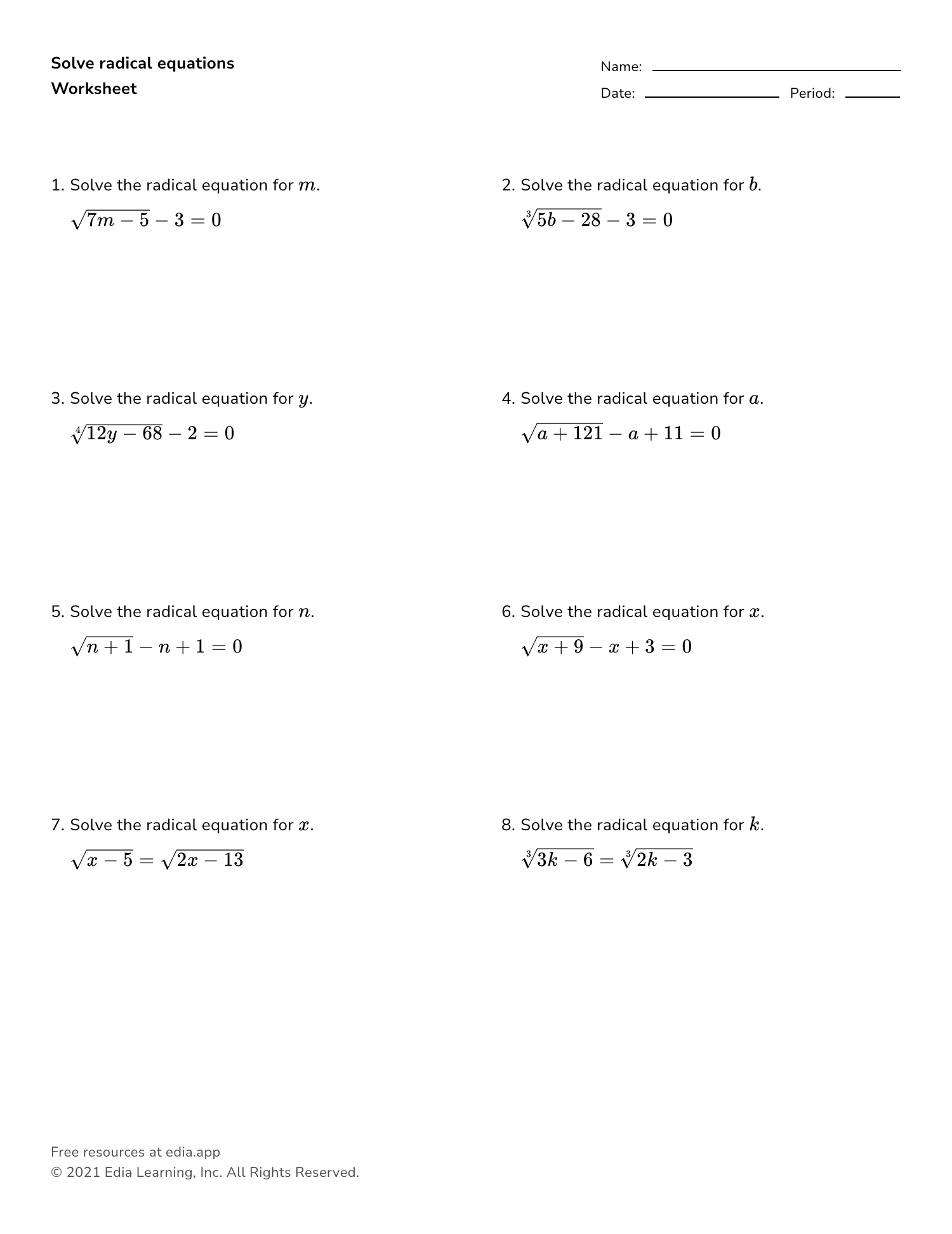 Free Radical Equations Worksheet Download Free Radical Equations Worksheet Png Images Free Worksheets On Clipart Library Free Radical Equations Worksheet Download Free Radical Equations Worksheet Png Images Free Worksheets On Clipart Library