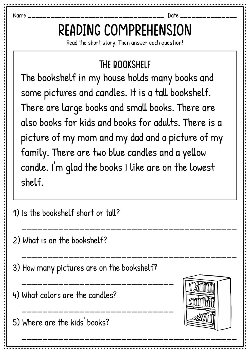 Free Second Grade Reading Comprehension Worksheet With Questions Worksheets Library Free Second Grade Reading Comprehension Worksheet With Questions Worksheets Library