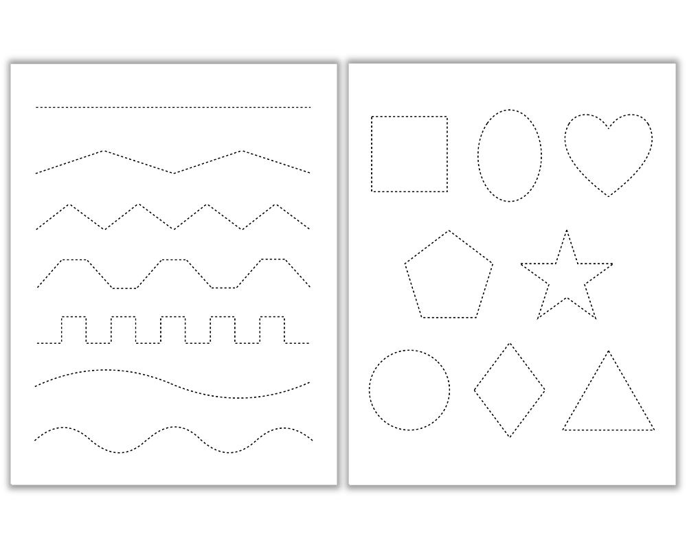 FREE Printable Tracing Lines Worksheets For Preschool And 3 Year Olds